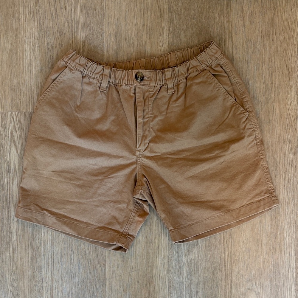 Men's Chubbies Tan Shorts - 7”